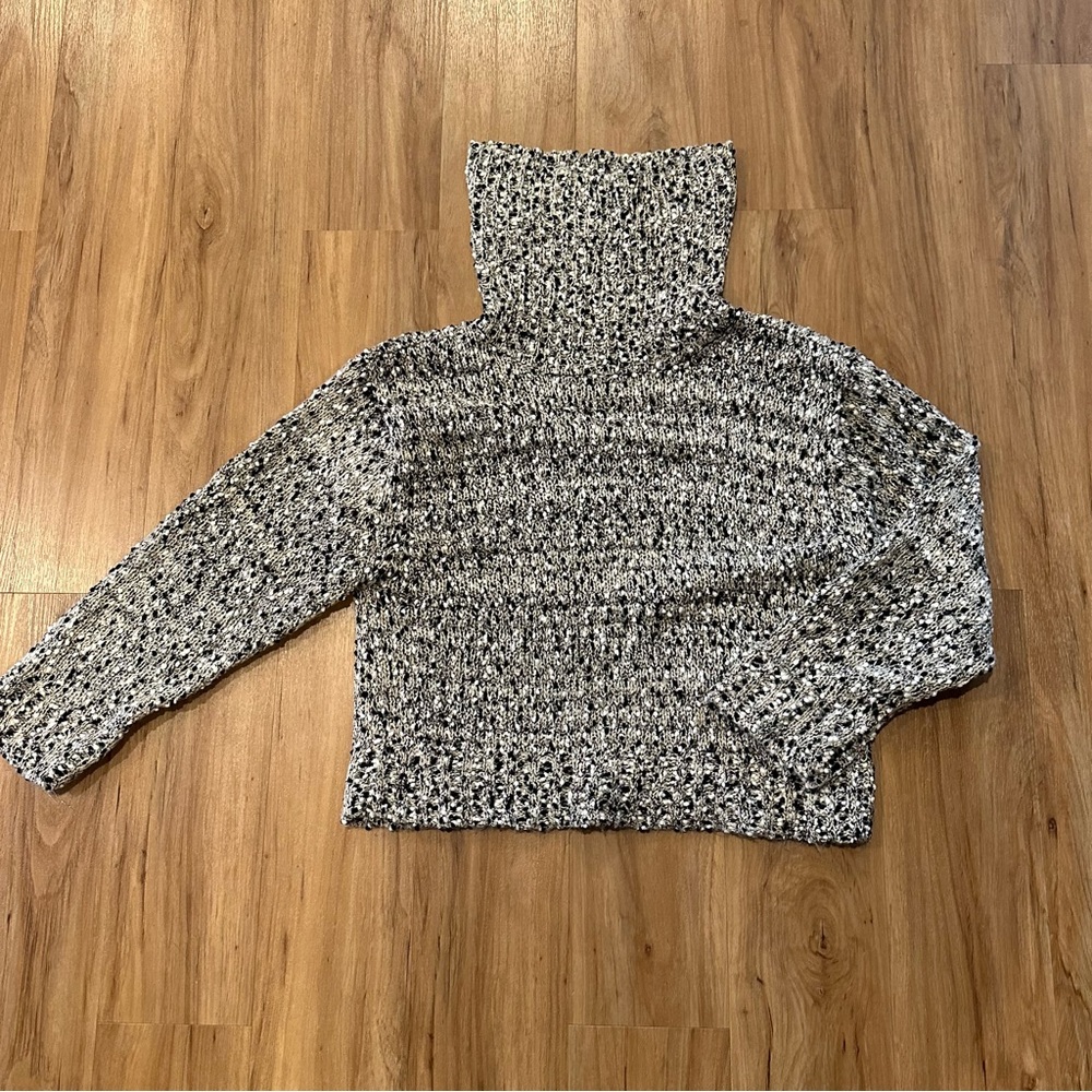 Marled Turtleneck Sweater